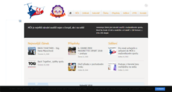 Desktop Screenshot of majoretsport.cz